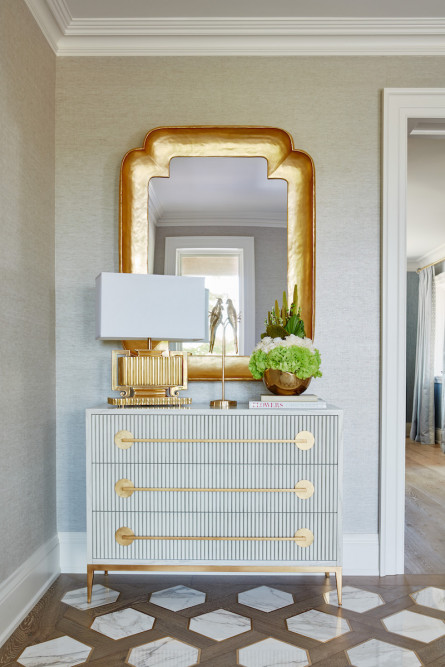 hallway-table-drawers-gold-mirror