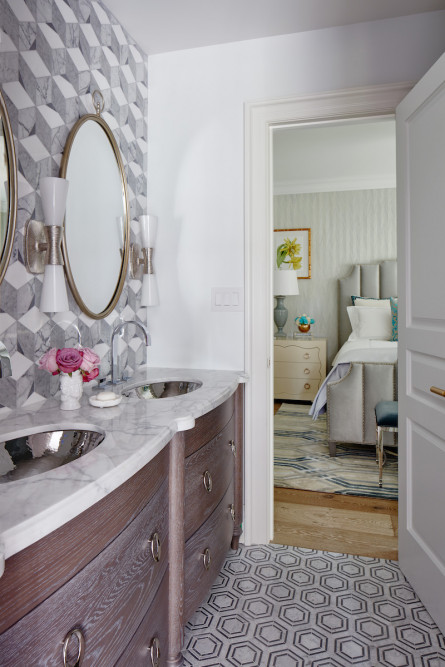 primary-bathroom-interior-design-hexagon-tile-flooring