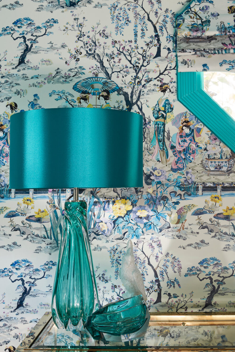 teal-accent-lamp-window-frame-ontario-canada-interior-design