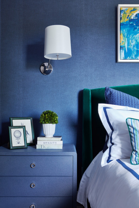 textured-blue-bedroom-wallpaper